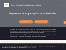 Tablet Screenshot of centro-estudio-neurologico.com